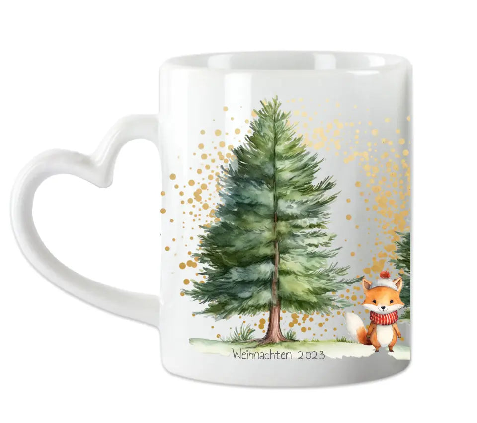 Geschenk Nikolaus, Weihnachten personalisiert - Kindertasse, Kinderbecher, Kinderteller - Nikolaustasse, Weihnachtstasse - mit Name