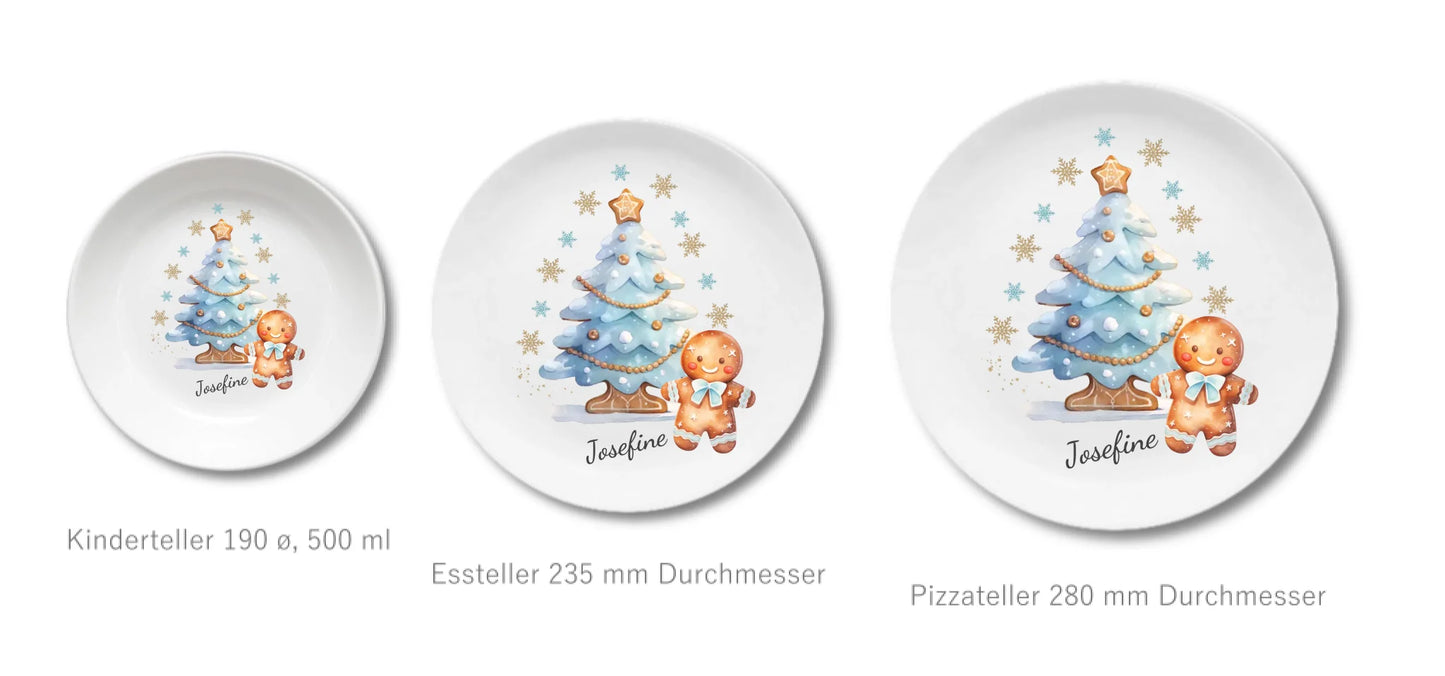 Kinderteller + flacher + Pizzateller