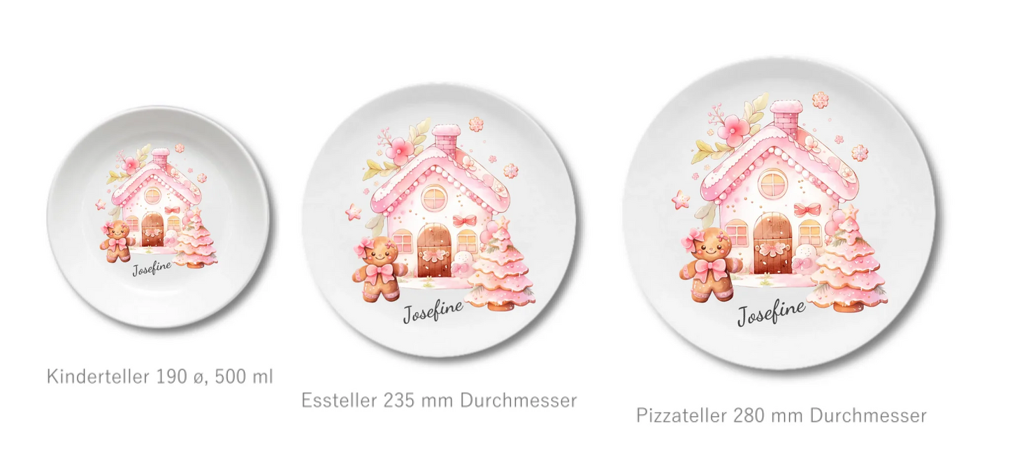 Kinderteller + flacher + Pizzateller