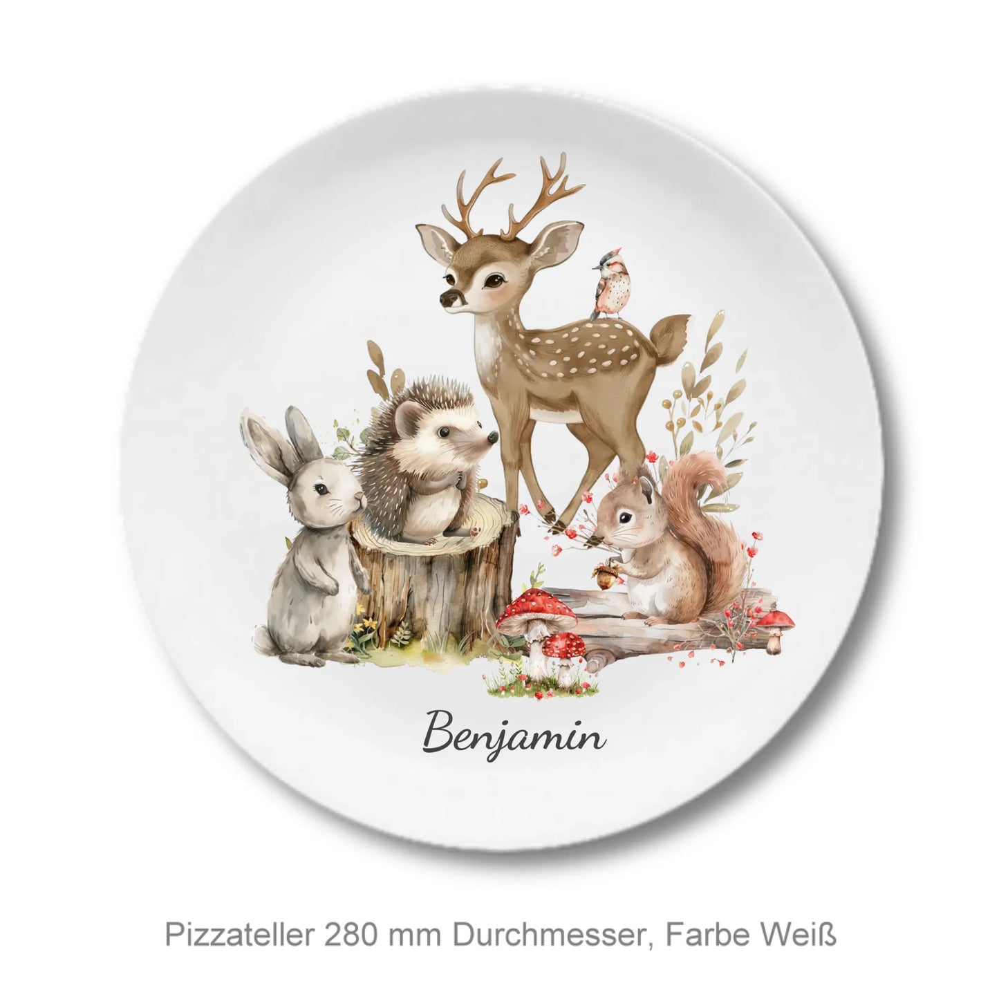 Pizzateller Farbe Weiß 280 mm