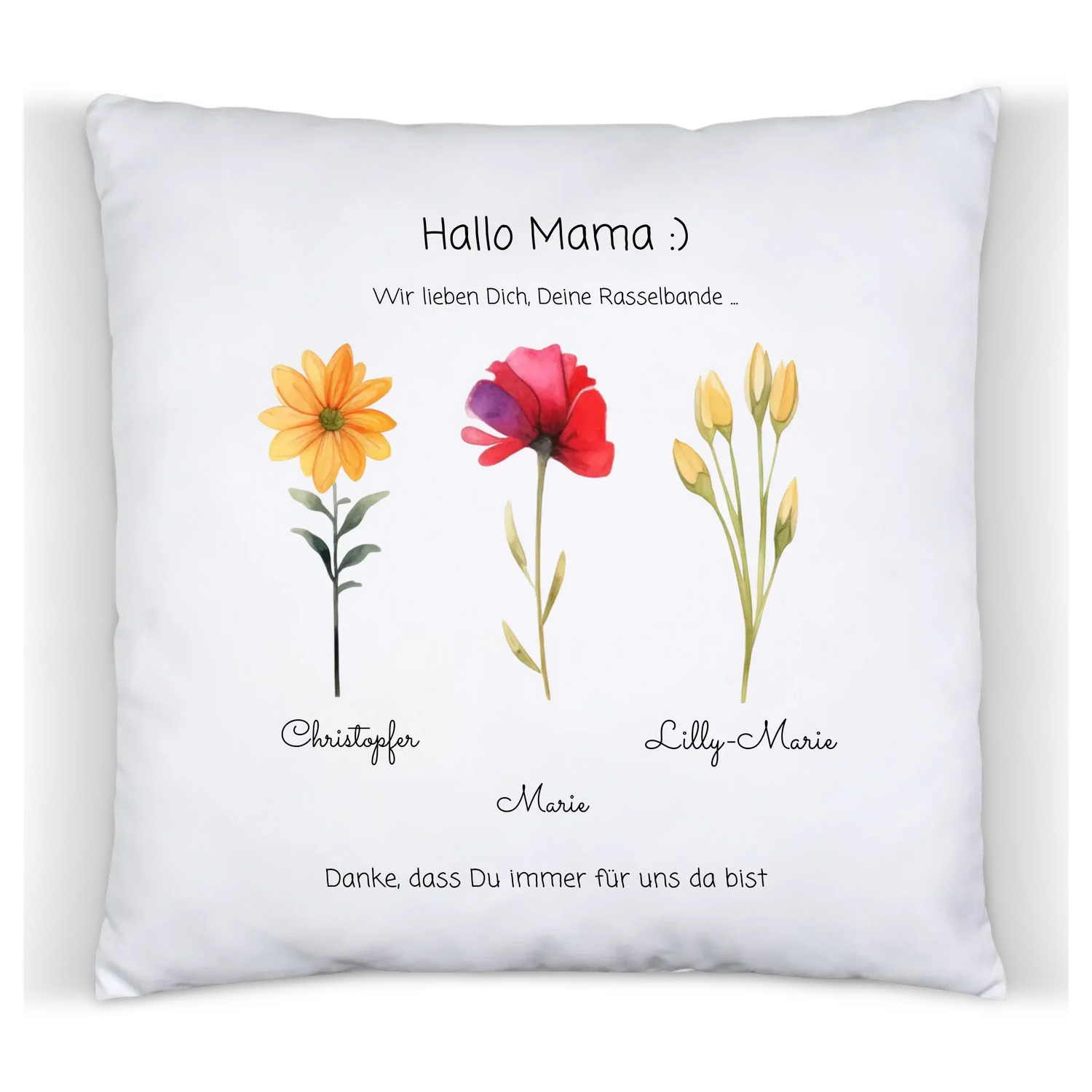 Personalisiertes Ostergeschenk, Muttertagsgeschenk und Vatertagsgeschenk online gestalten, Poster, Tassen, Kissen und Decken bei frunds.