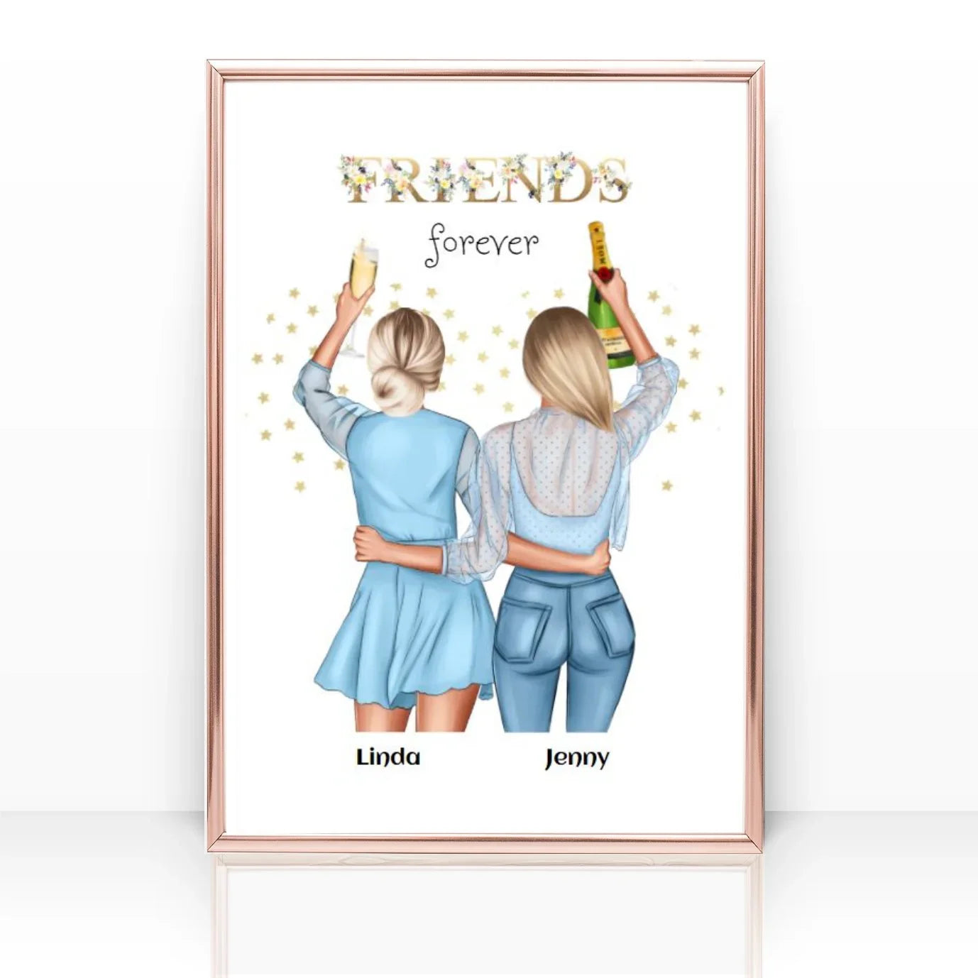 Freundinnen Bilder & Poster Geschenke