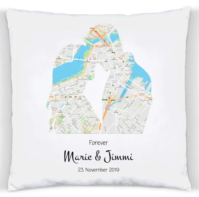 Personalisierte Stadtkarten Geschenke zur Hochzeit, Valentin, Liebe, Geburt und Taufe