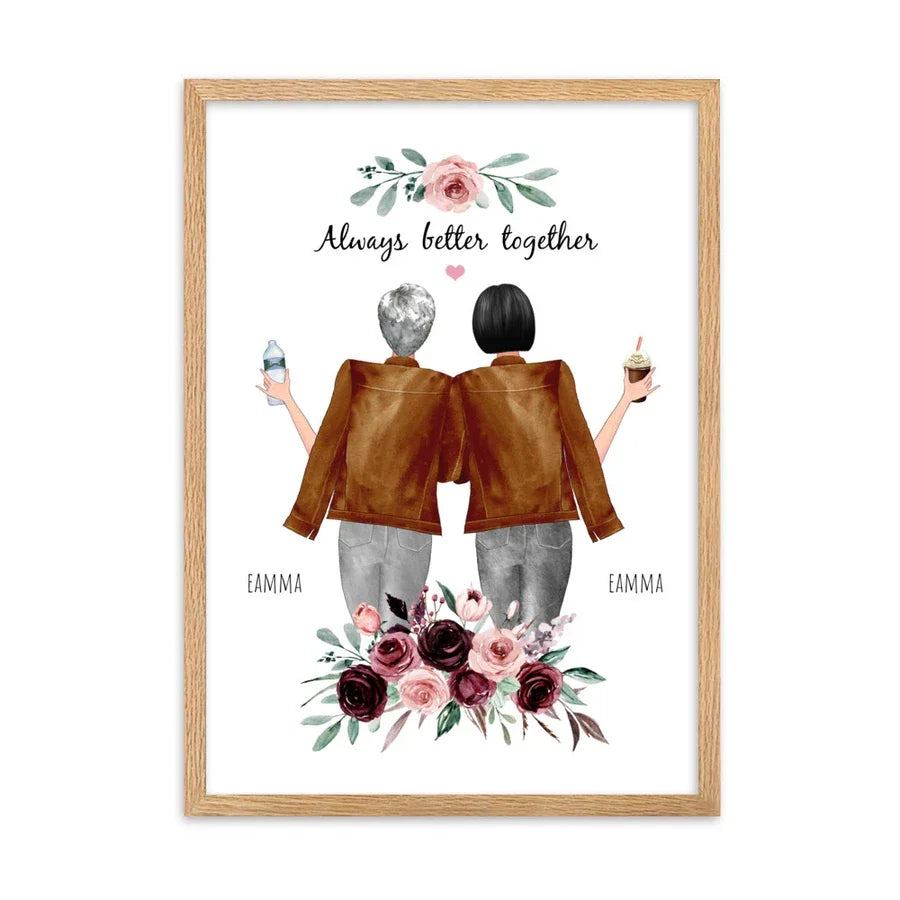 Geburtstagsgeschenke & Weihnachtsgeschenke für beste Freundinnen, Schwester, Mama, Oma, Kollegin online gestalten.