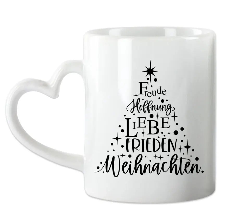 Weihnachtsgeschenk Mama - personalisierte Tasse beste Mutter -Weihnachtsgeschenk