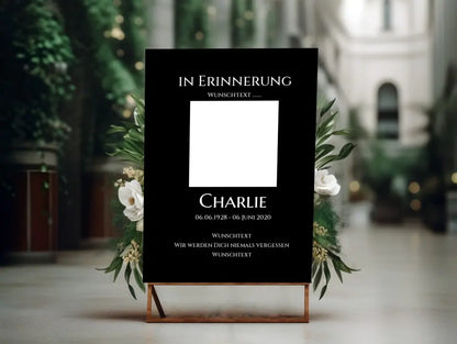 Willkommensposter Hochzeit  | Willkommensschild Hochzeit personalisiert | Hochzeitsempfang Tafel