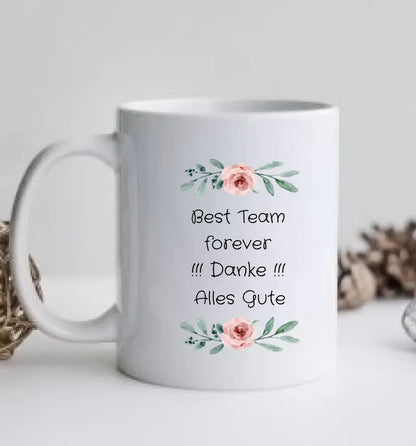 2 Beste Krankenschwester Team Tasse personalisiert, Kaffeebecher, Geschenkidee Kollegin, Tassendruck, Ostern, Pflegerin, Ärztin