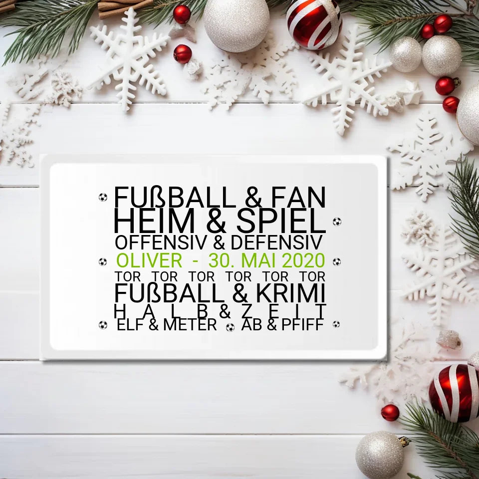 Hintergrund brettchen - weiss