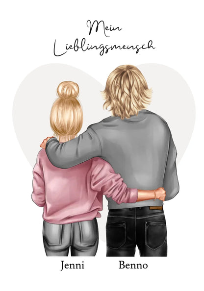 Weihnachtsgeschenk - Kuschelige Fleece Decke- Partner Geschenk - Personalisiertes Geschenk Partnerin