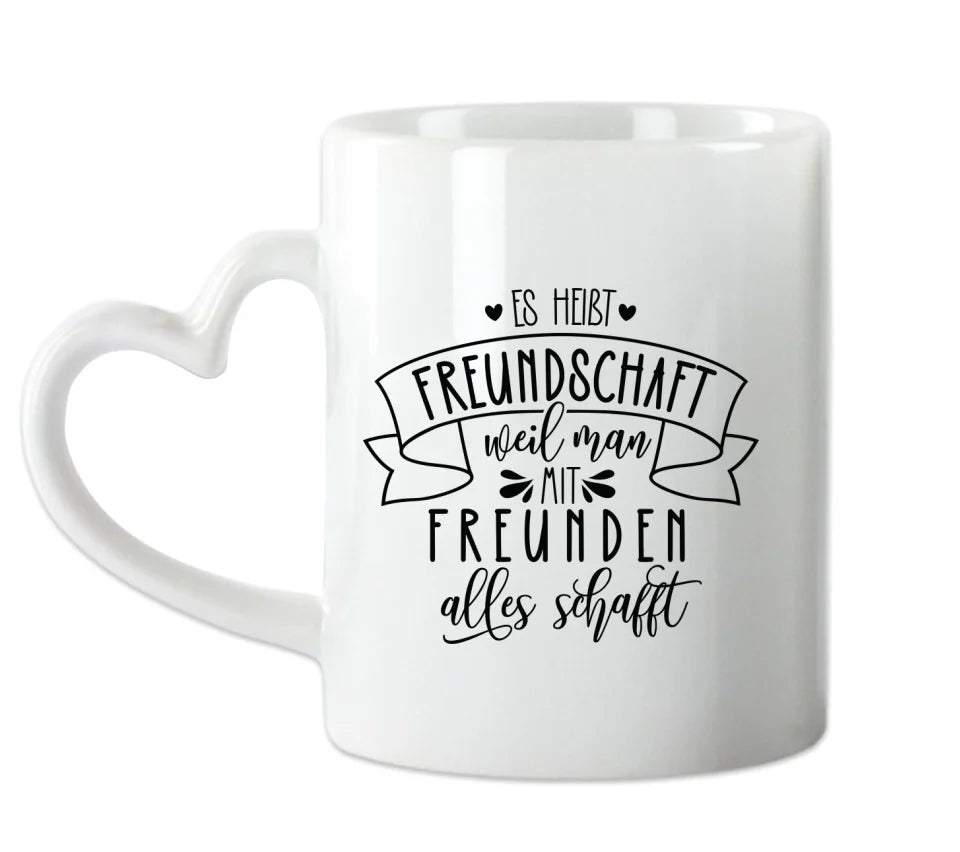 2 Beste Freundin Geschenk Tasse personalisiert mit Spruch / Freundinnen Geburtstagsgeschenk / Weihnachtsgeschenk