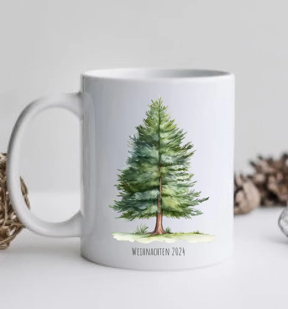 Geschenk Nikolaus, Weihnachten personalisiert -  Kindertasse, Kinderbecher, Kinderteller - Nikolaustasse, Weihnachtstasse - mit Name