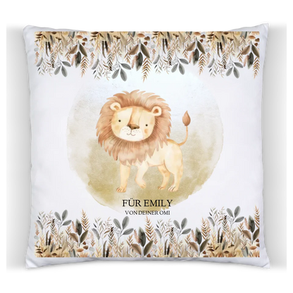 Kinderposter Namenspostet Wandbild Kinderzimmer Mädchen / Junge Dschungeltiere