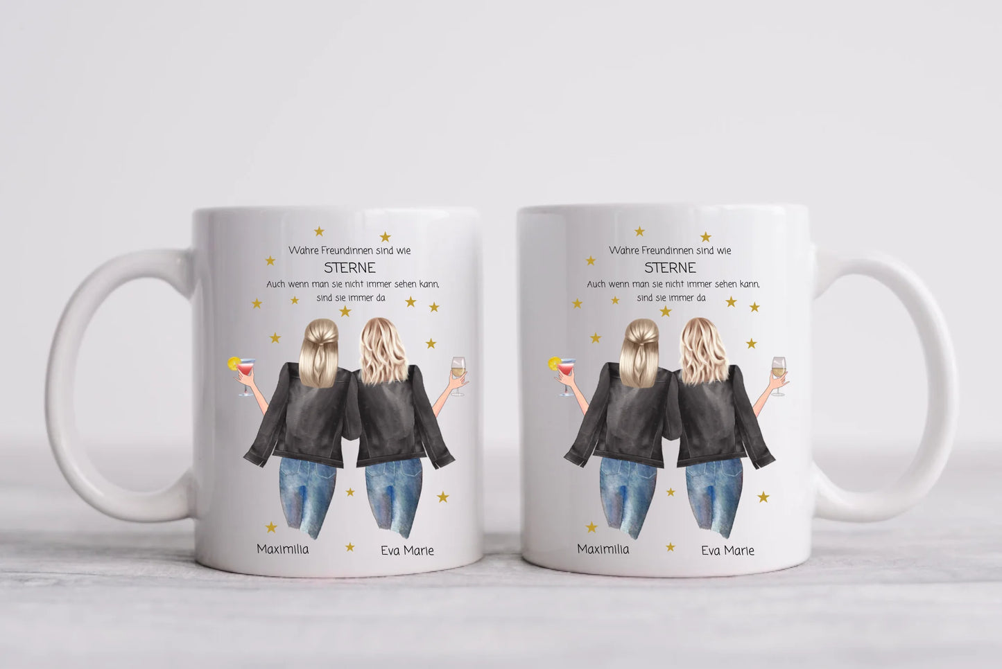 Personalisiertes Tasse, Kaffeebecher Geschenk für Freundin, Geburtstagsgeschenk Frau