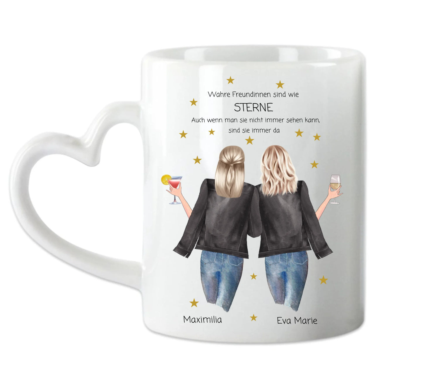 Personalisiertes Tasse, Kaffeebecher Geschenk für Freundin, Geburtstagsgeschenk Frau