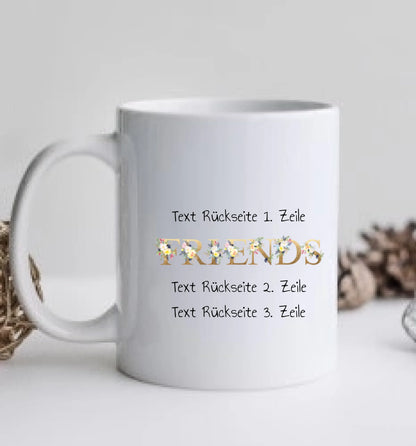 Geschenk Personalisierte Tasse 3 Beste Freundinnen | Geschenk Schwester, Geburtstagsgeschenk