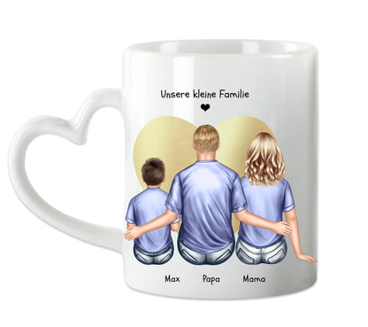 Muttertagsgeschenk Geschenk Mama, Geschenk Papa - Personalisierte Tasse  | Geburtstagsgeschenk mit Kind