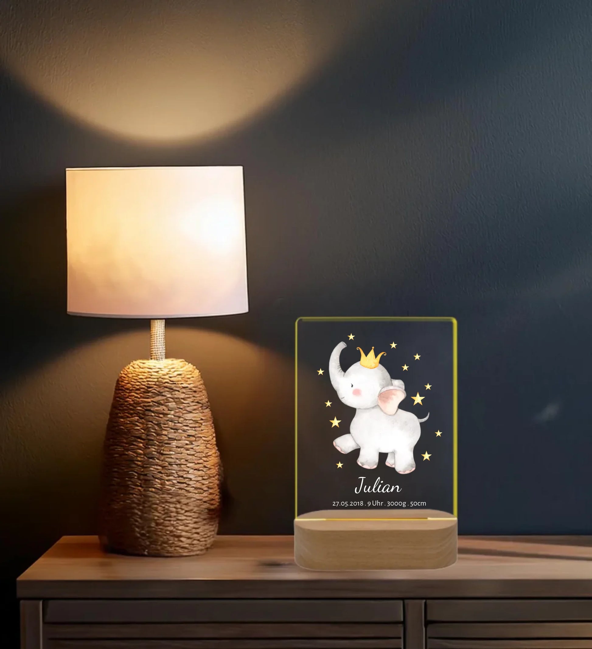Komode Licht an