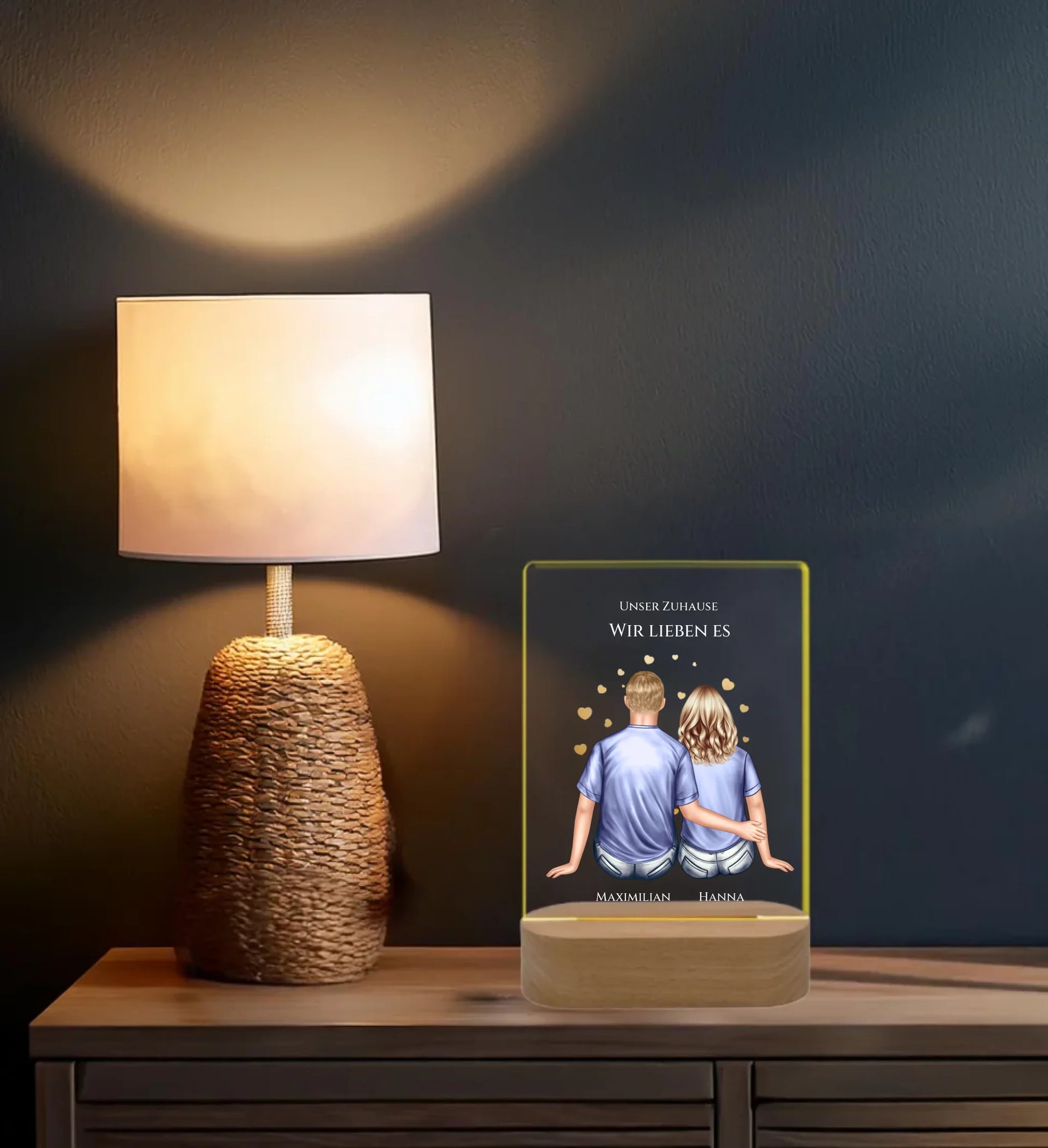 Komode Licht an