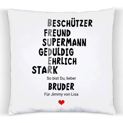 "Definition Bruder" personalisiertes Geschenk Bruder | Geburtstagsgeschenk | Zeitraum-Kunstdrucke