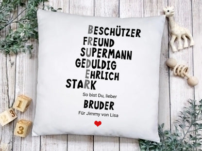 "Definition Bruder" personalisiertes Geschenk Bruder | Geburtstagsgeschenk | Zeitraum-Kunstdrucke