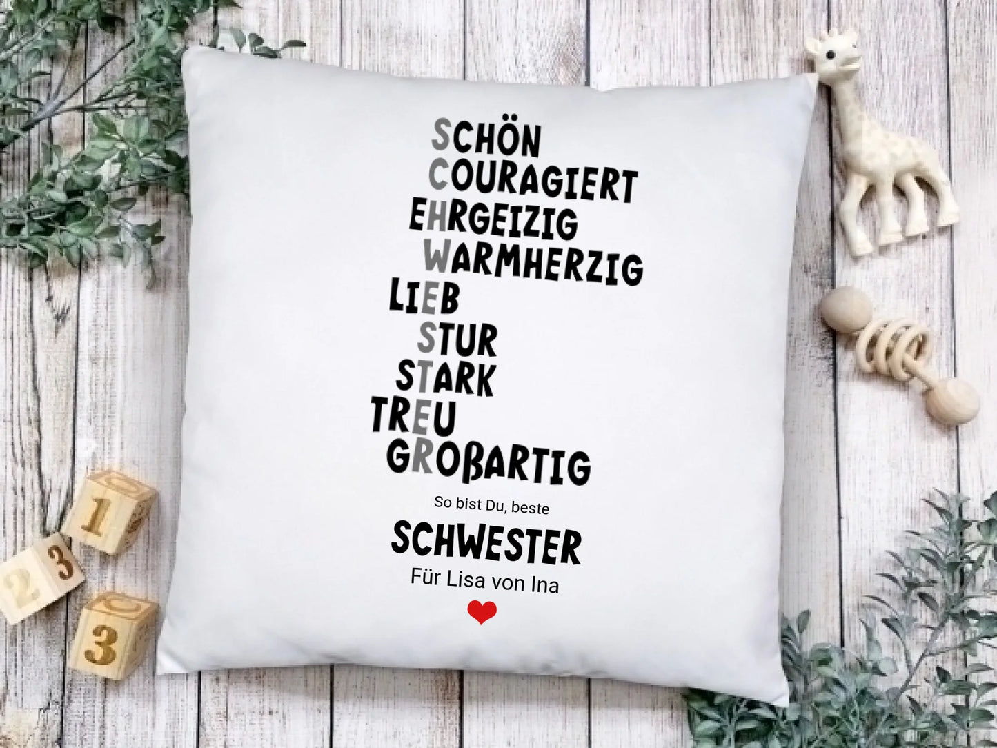 "Definition Schwester" personalisiertes Geschenk Schwester | Geburtstagsgeschenk | Zeitraum-Kunstdrucke