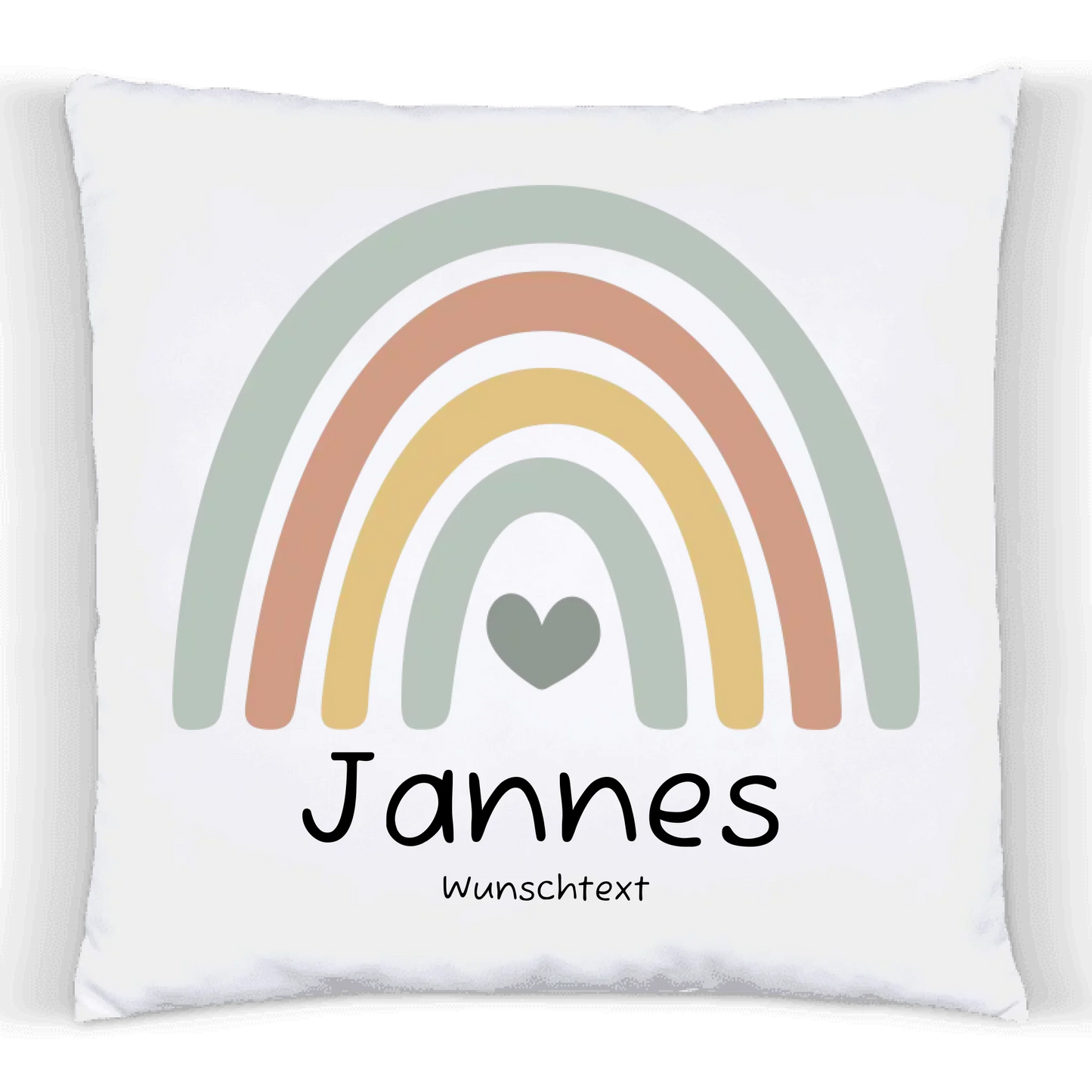Personalisiertes Kissen Regenbogen | Einschulungsgeschenk Junge | Geburtstagsgeschenk, Babygeschenk  | Ostergeschenk