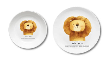 Kinderteller + flacher Teller