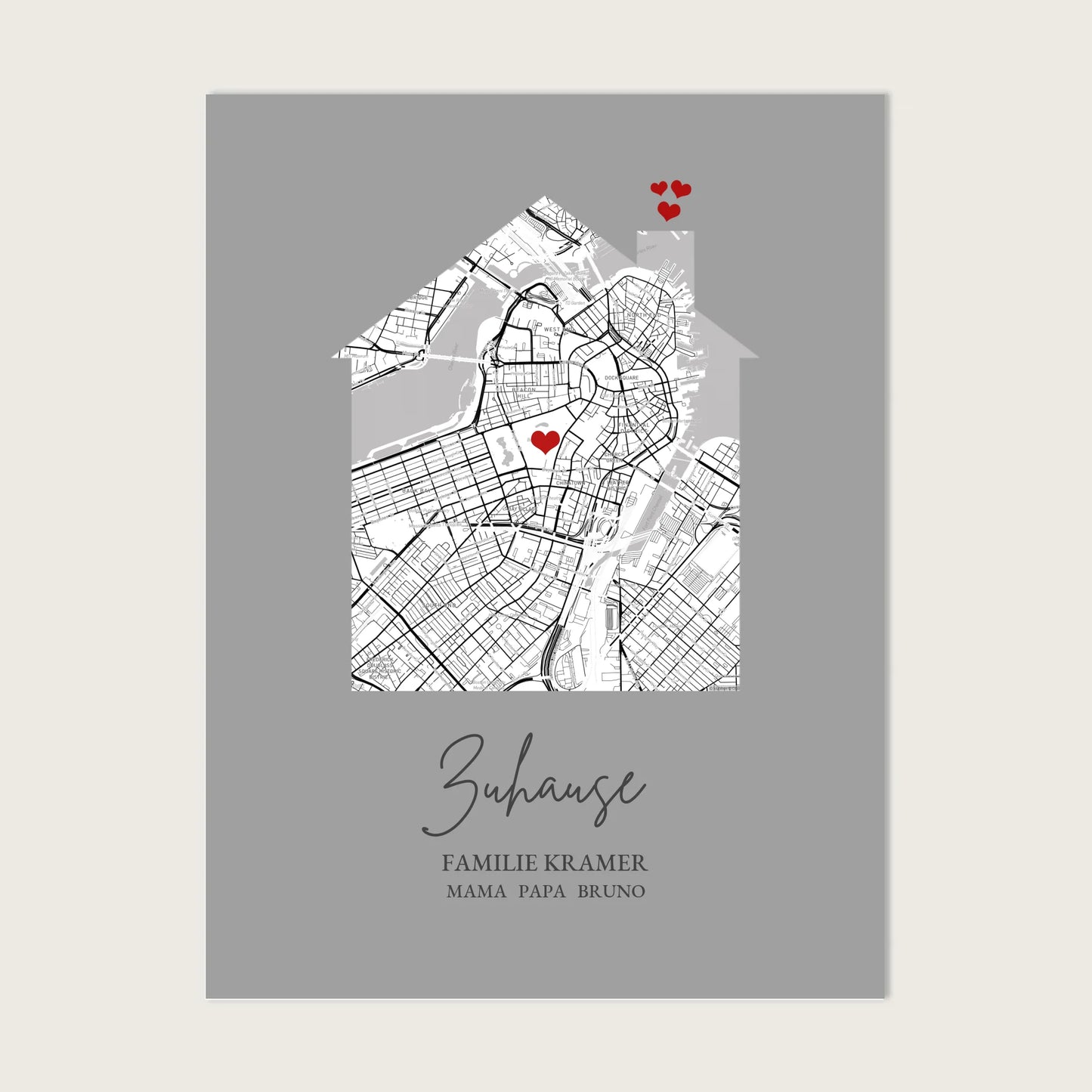 creme 30x40 Leinwand