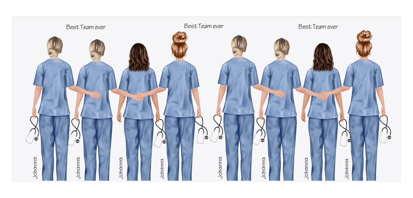 Tassevorlage 8 Personen