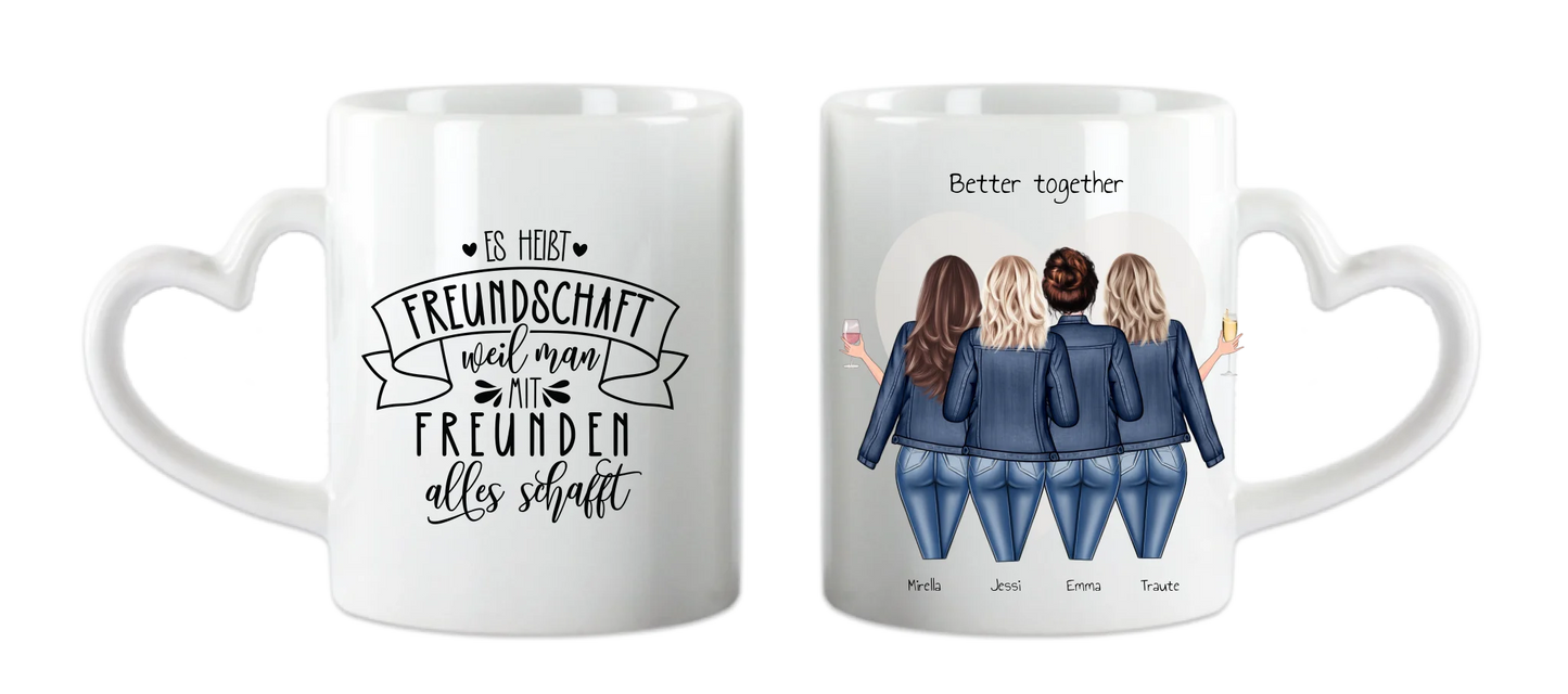 Herztasse rechts+ links