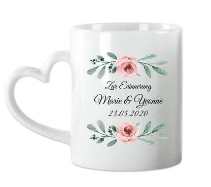 Personalisierte Tasse Geschenk Trauzeugin - Brautgeschenk - Hochzeitsgeschenk