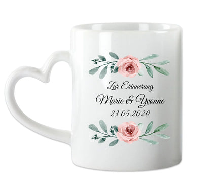 Geschenk Trauzeugin - Brautgeschenk - Hochzeitsgeschenk - Personalisierte Hochzeitstasse - Geschenk Braut - Geschenkidee Kaffeebecher