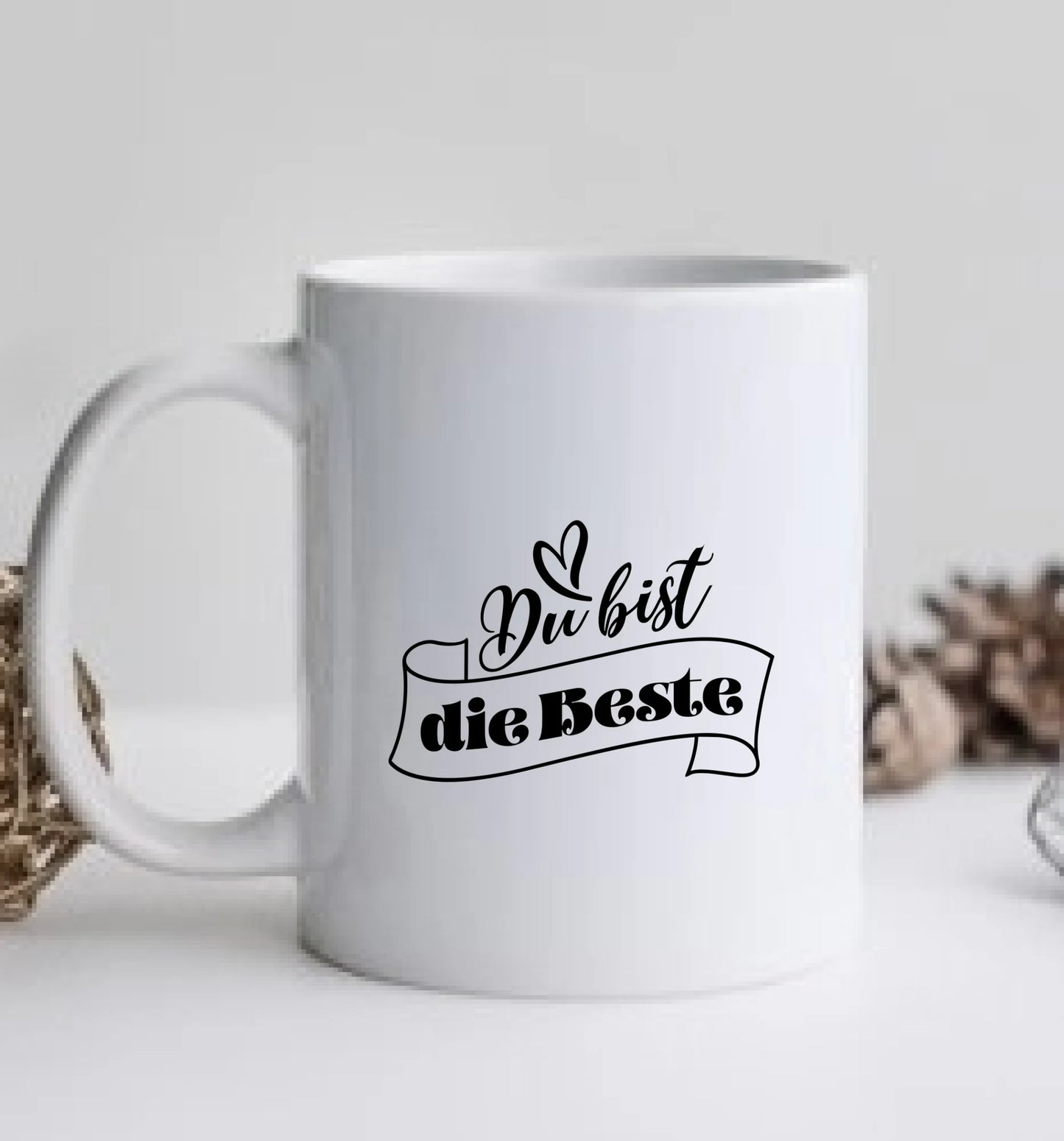 BFF- Besties forever | Beste Freundin Geschenk Tasse personalisiert für Mädchen