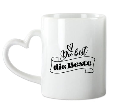 BFF- Besties forever | Beste Freundin Geschenk Tasse personalisiert für Mädchen