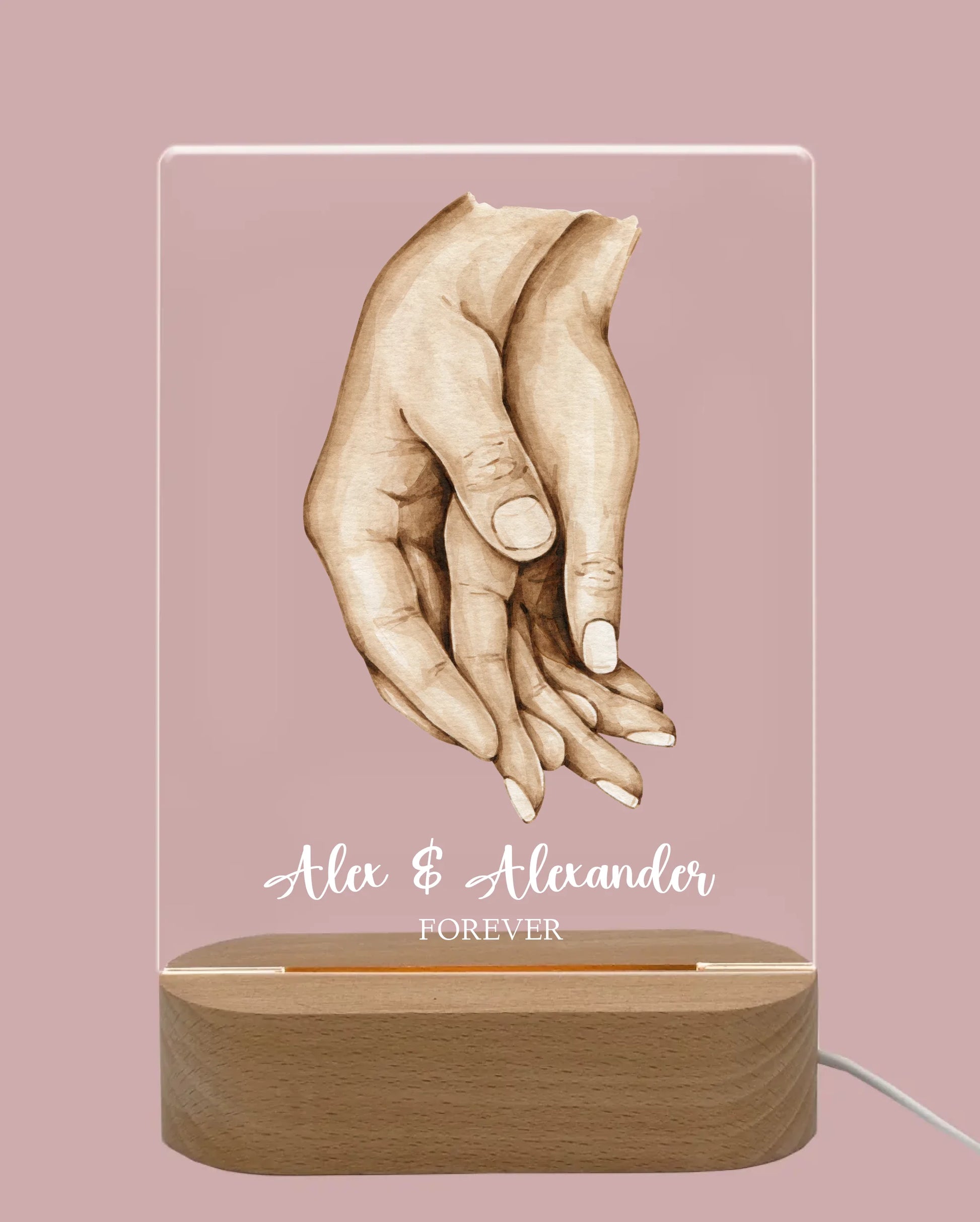 Licht aus - rechteckig - Neue Mockups für Acryllichter