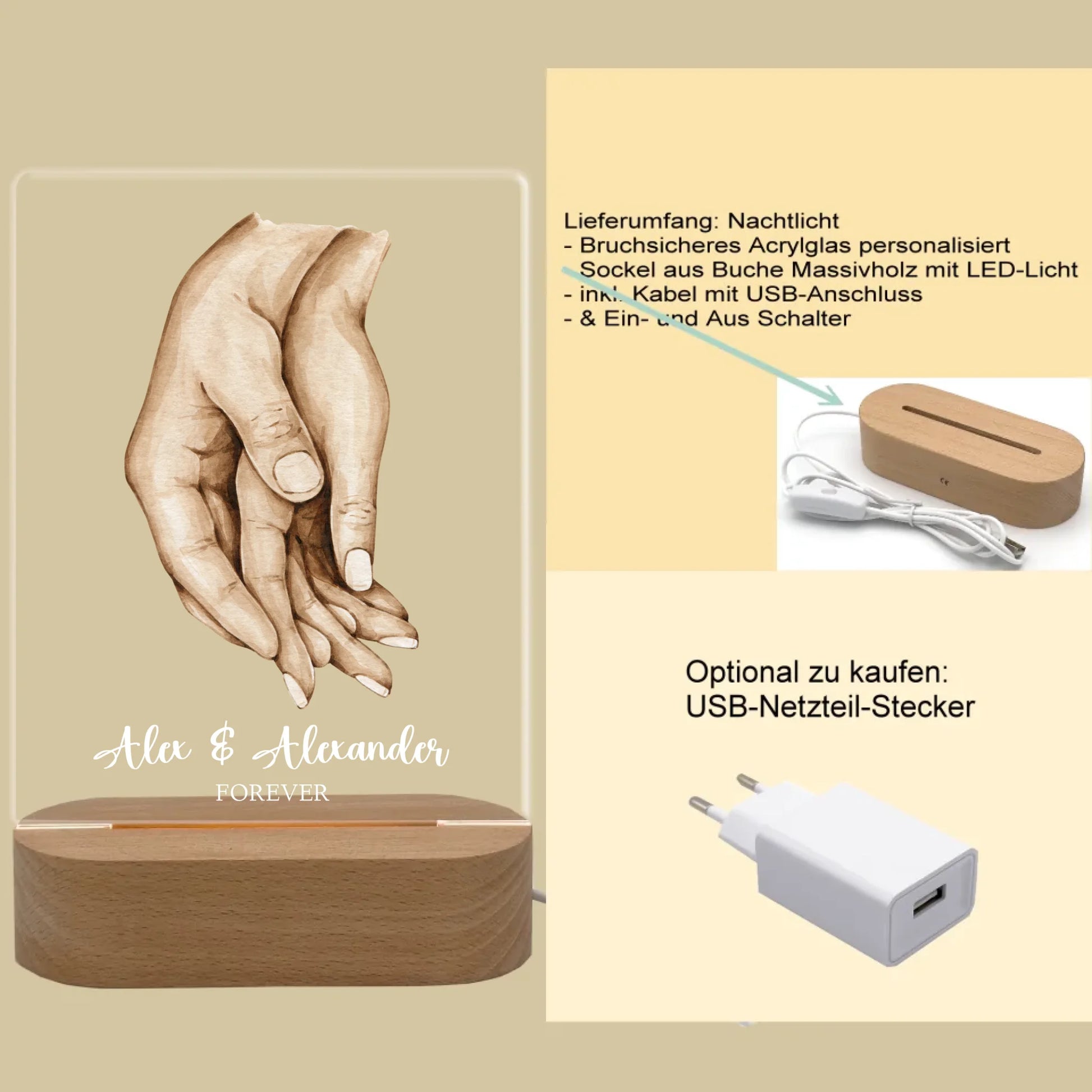 Produktinfo rechteckiges 3