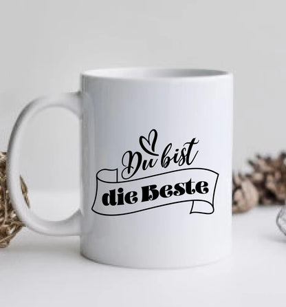 "Besties" Tasse - Beste Freundin Tasse personalisiert