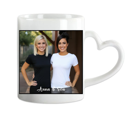 Fototasse mit eigenen Bild und Spruchauswahl als Geburtstagsgeschenk / Ostergeschenk & Weihnachtsgeschenk