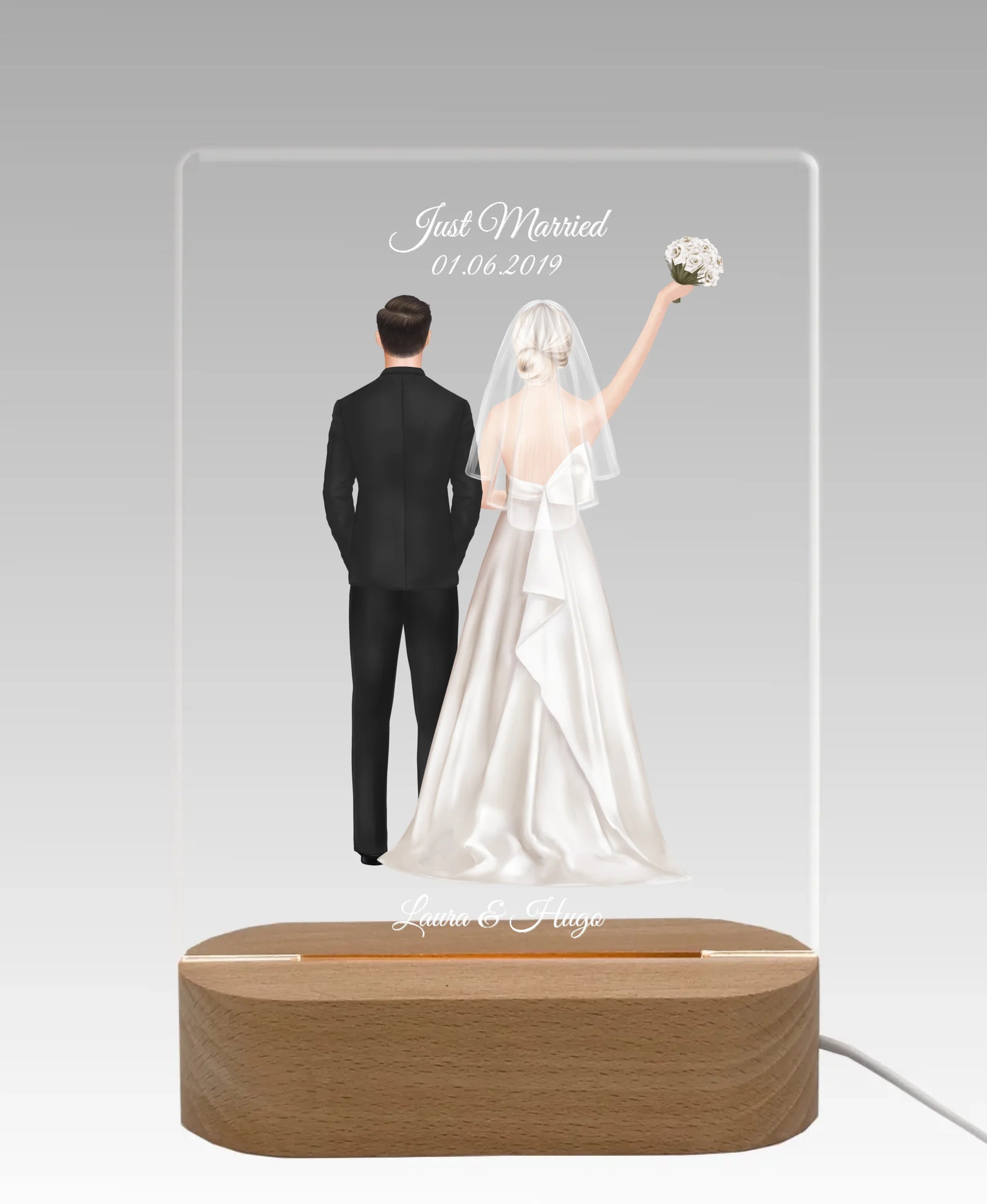 Licht aus - grauer Hintergrund