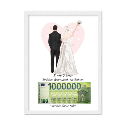 Geldgeschenk Wunscherfüller - zur Hochzeit - Brautpaar Hochzeitsgeschenk