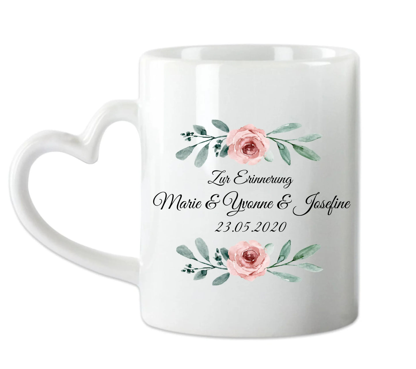 2 Trauzeuginnen Personalisierte Tasse Geschenk Brautgeschenk - Hochzeitsgeschenk