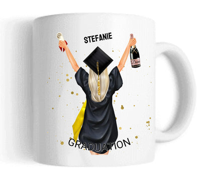 Personalisierte Tasse Schulabschluß, Geschenk Bachelor, Geschenk Master, Geschenk Doktor, Promotion Geschenk Tasse, Abitur, Abi, Ausbildung