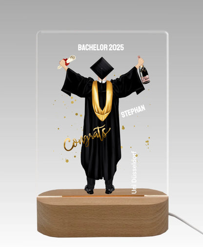 Licht aus - grauer Hintergrund