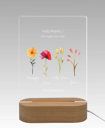 Licht aus - grauer Hintergrund