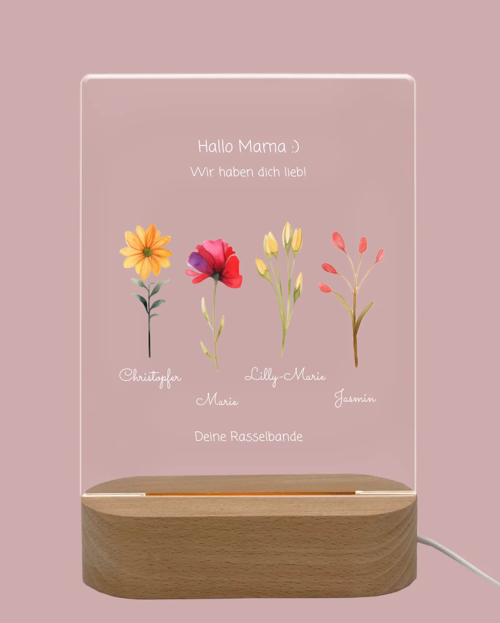 Licht aus - rechteckig - Neue Mockups für Acryllichter