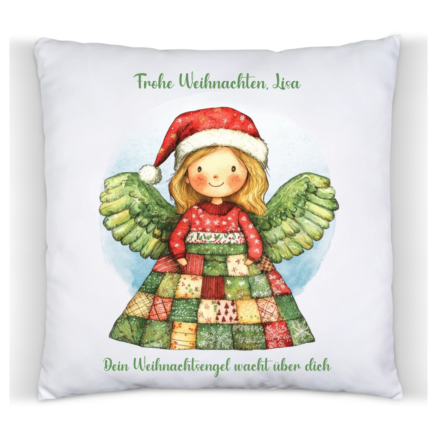 Weihnachtsgeschenk Deko Kissen - Weihnachtsengel 2