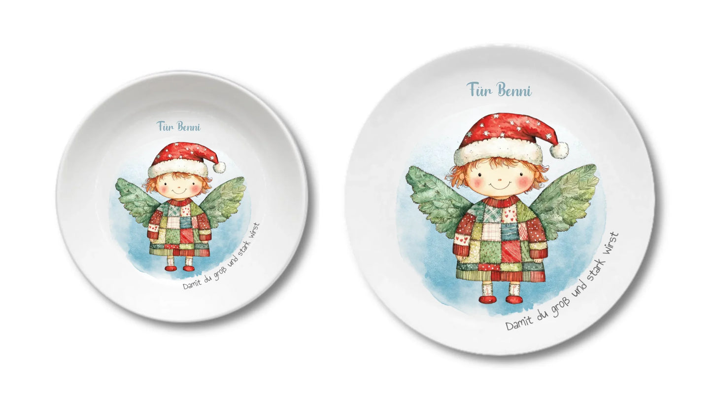 Kinderteller + flacher Teller