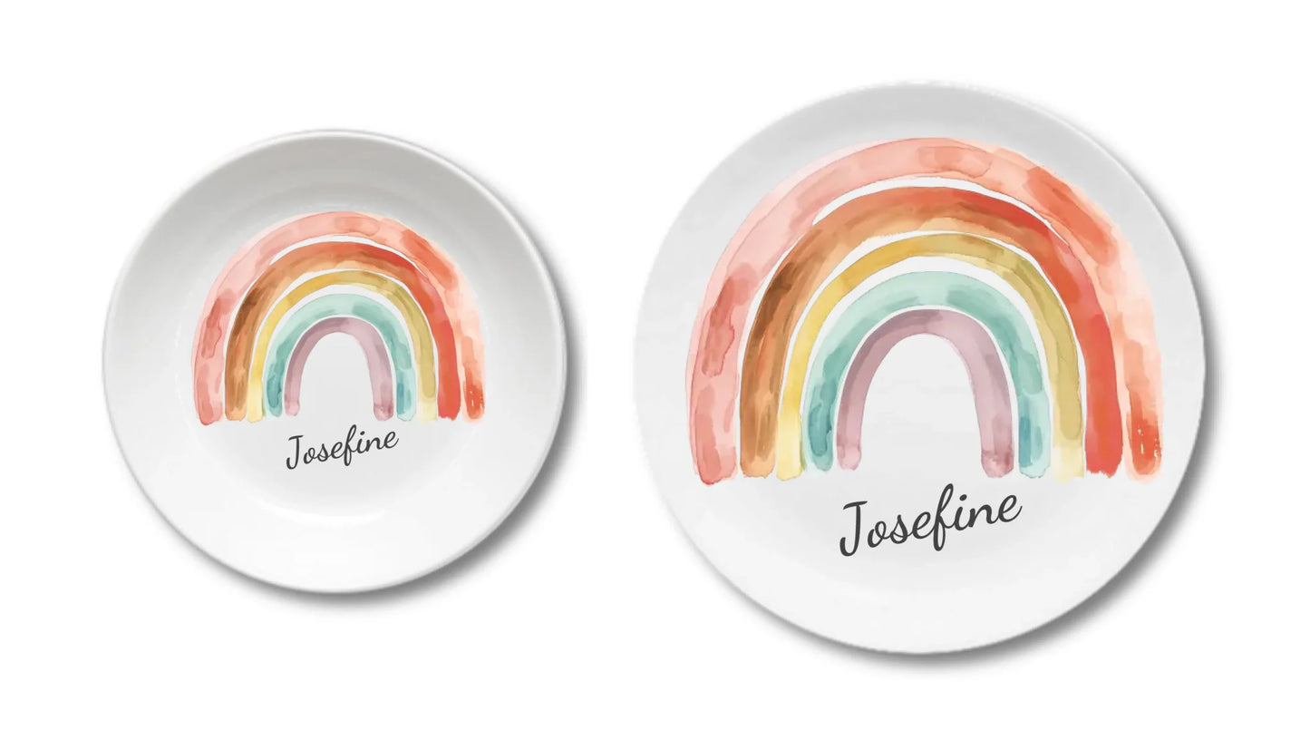 Kinderteller + flacher Teller