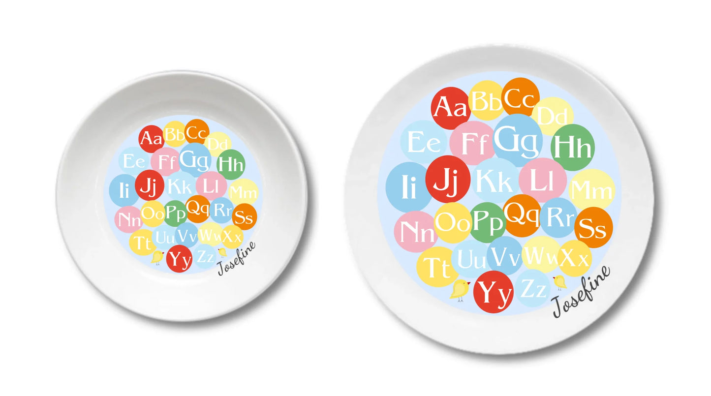 Kinderteller + flacher Teller