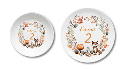 Kinderteller + flacher Teller